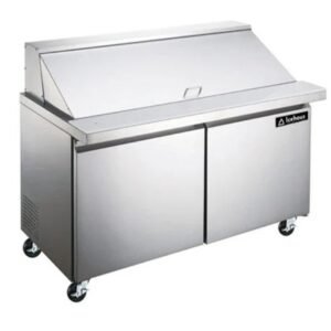 Icehaus ME‑2P‑SS‑02 – Mesa Refrigerada 17 Pies³ | 0–4 °C | 16 Insertos